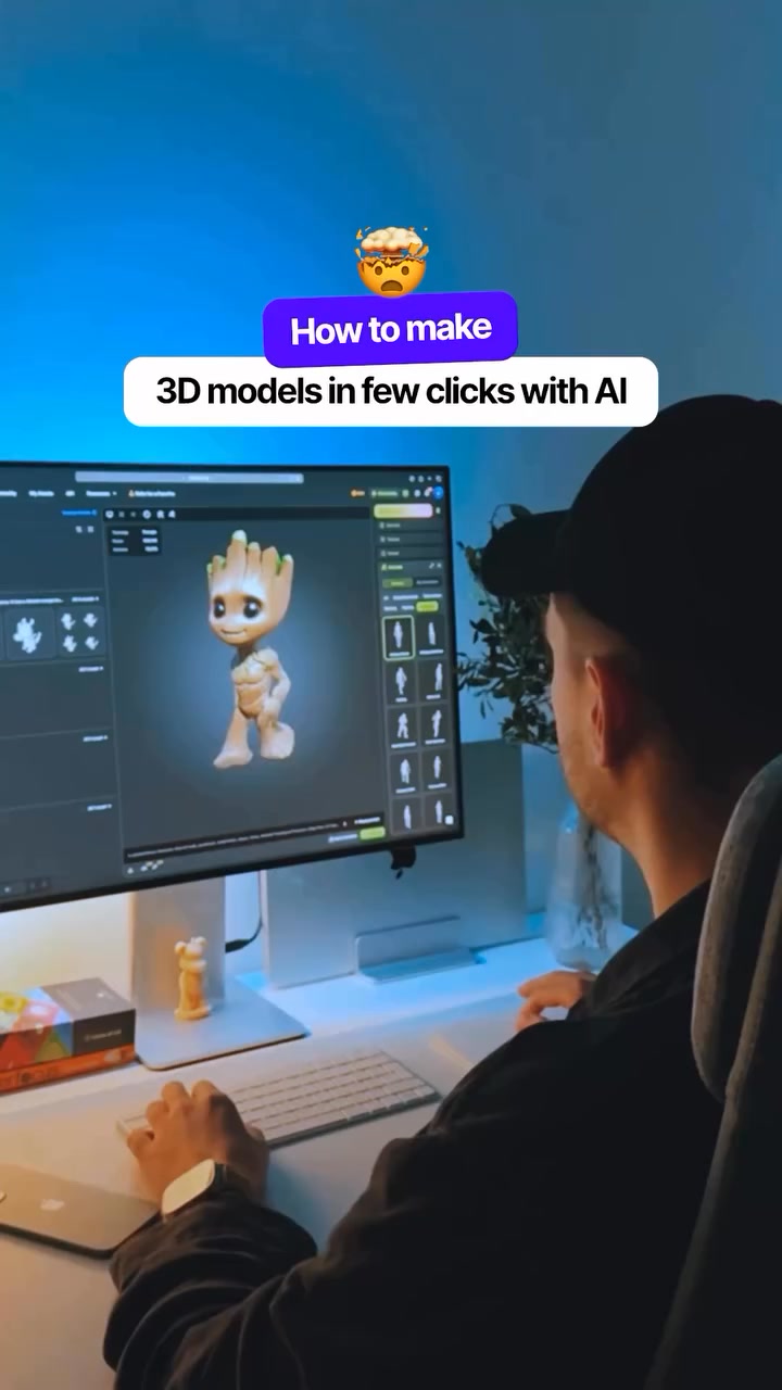 How to make 3D Models in few clicks with AI by UI UX Jam | Rishi Gupta ...