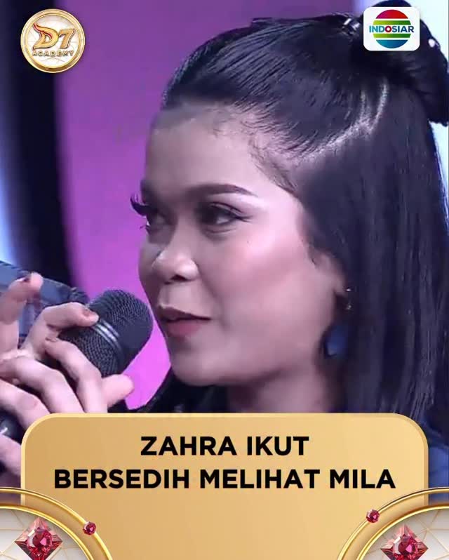 Aaaaa ternyata @da7_zahrasima01 nangis lihat penampilan @da7 ...