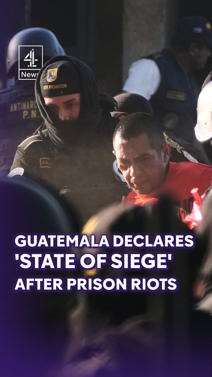 Guatemala has declared a 30-day nationwide state of siege on Sunday ...