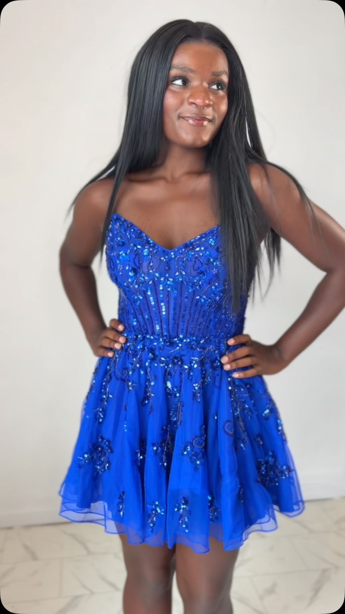 All eyes are on you, QHS! 💙 Wishing our QHS girls the best Homecoming Week! , #homecomingdress #homecoming2026 #bluedress #highschool #trending | 8th Avenue Villager