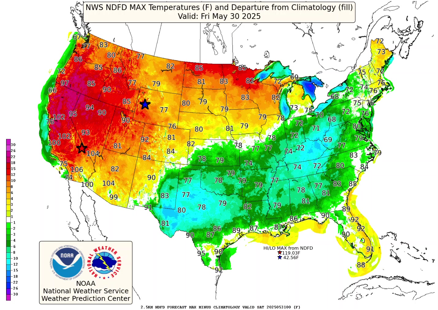 Above normal temperatures will continue across the Gem State through ...