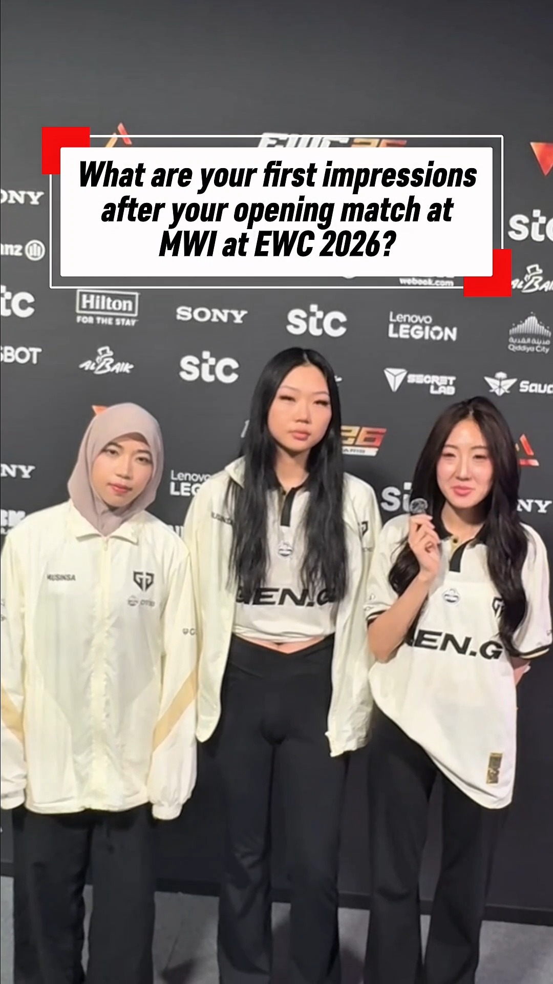 Behind every epic play, the girls are still ✨girling✨ From
