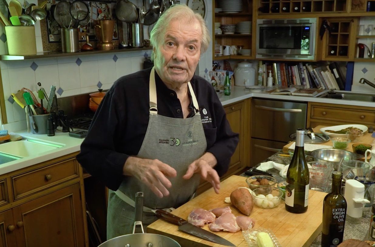 SUNDAY DEMO: Chicken Legs with Yams, Pearl Onions and Mushrooms. If you ...