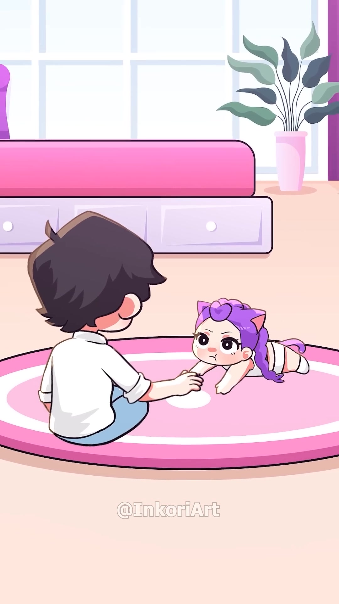 Zippy Animation - JINU and Cat RUMI - Kpop Demon Hunters... | Facebook