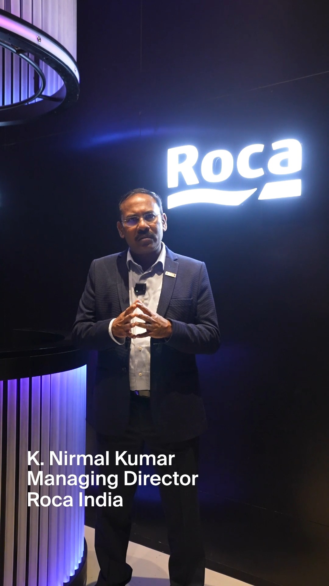 Mr K. Nirmal Kumar, Managing Director, Roca India, shares how the Roca ...