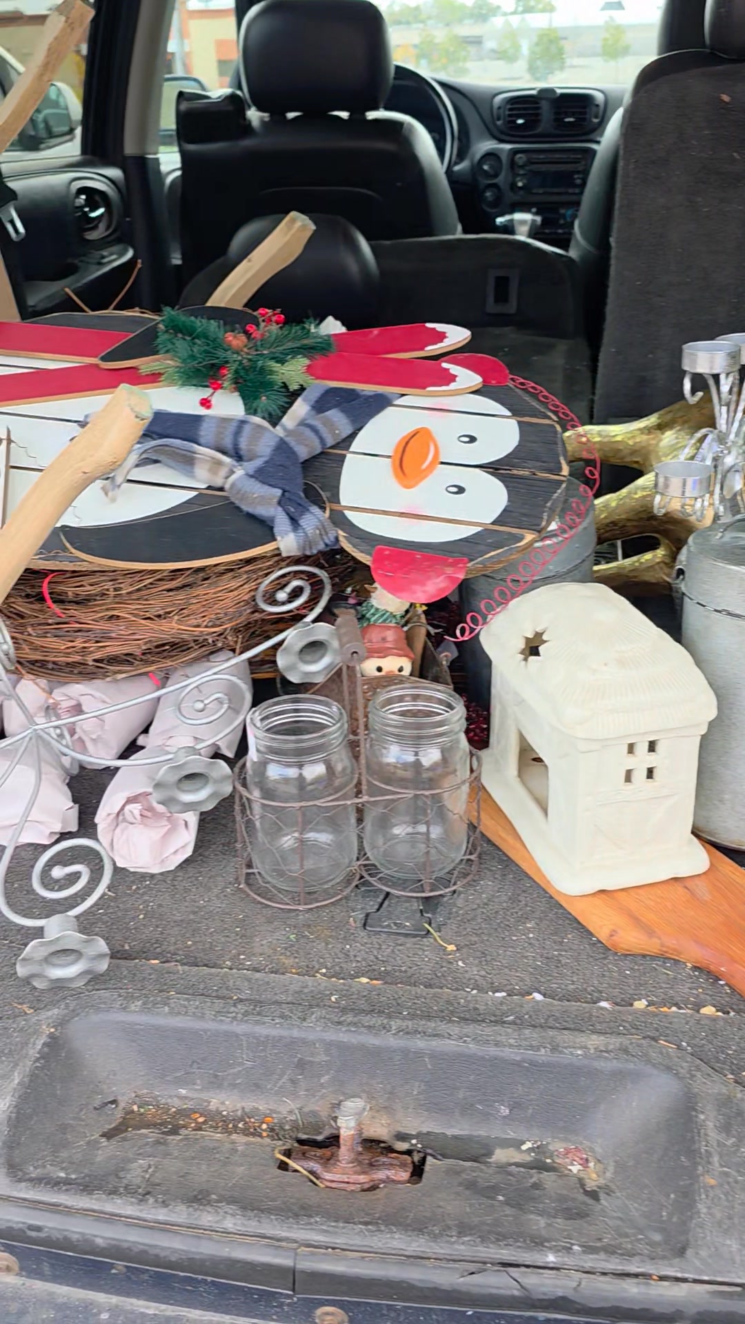 Another gathering day well spent- searching for those rustic treasures ...