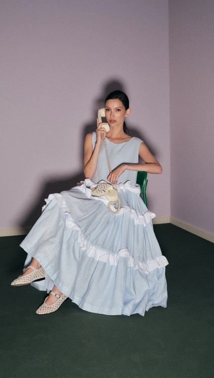 brown thomas dress Create 2025: Celebrating Irish Design, This summer, proudly champions the spirit of Irish creativity with Create 2025, a curated showcase of the next generation of Irish fashion design Color:Blue Metallic beaded evening gown How to Style a