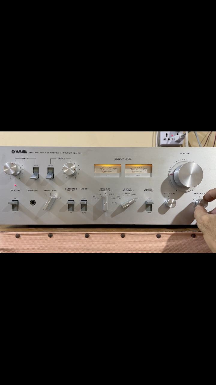 Testing Yamaha CA-X1 Stereo Amplifier Disclaimer: This video is
