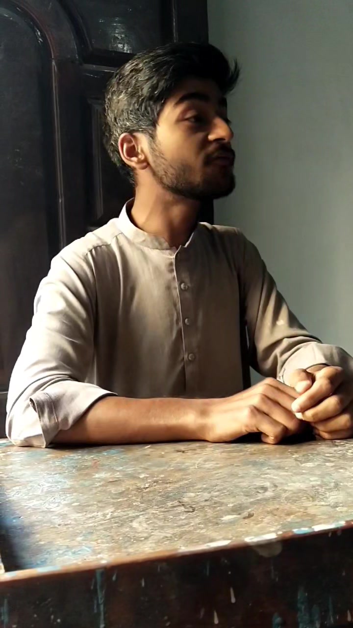 One of the brilliant students of Sir Raza's fluency level class while ...