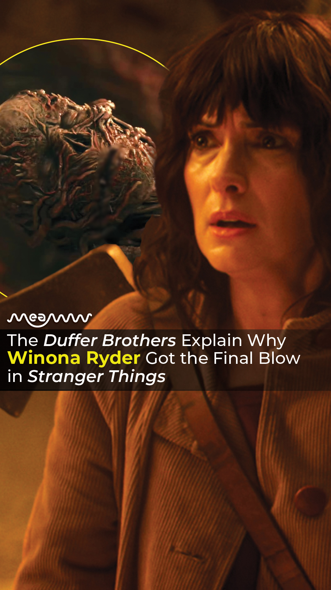 The Duffer Brothers Explain Why Winona Ryder Got the Final Blow in ...