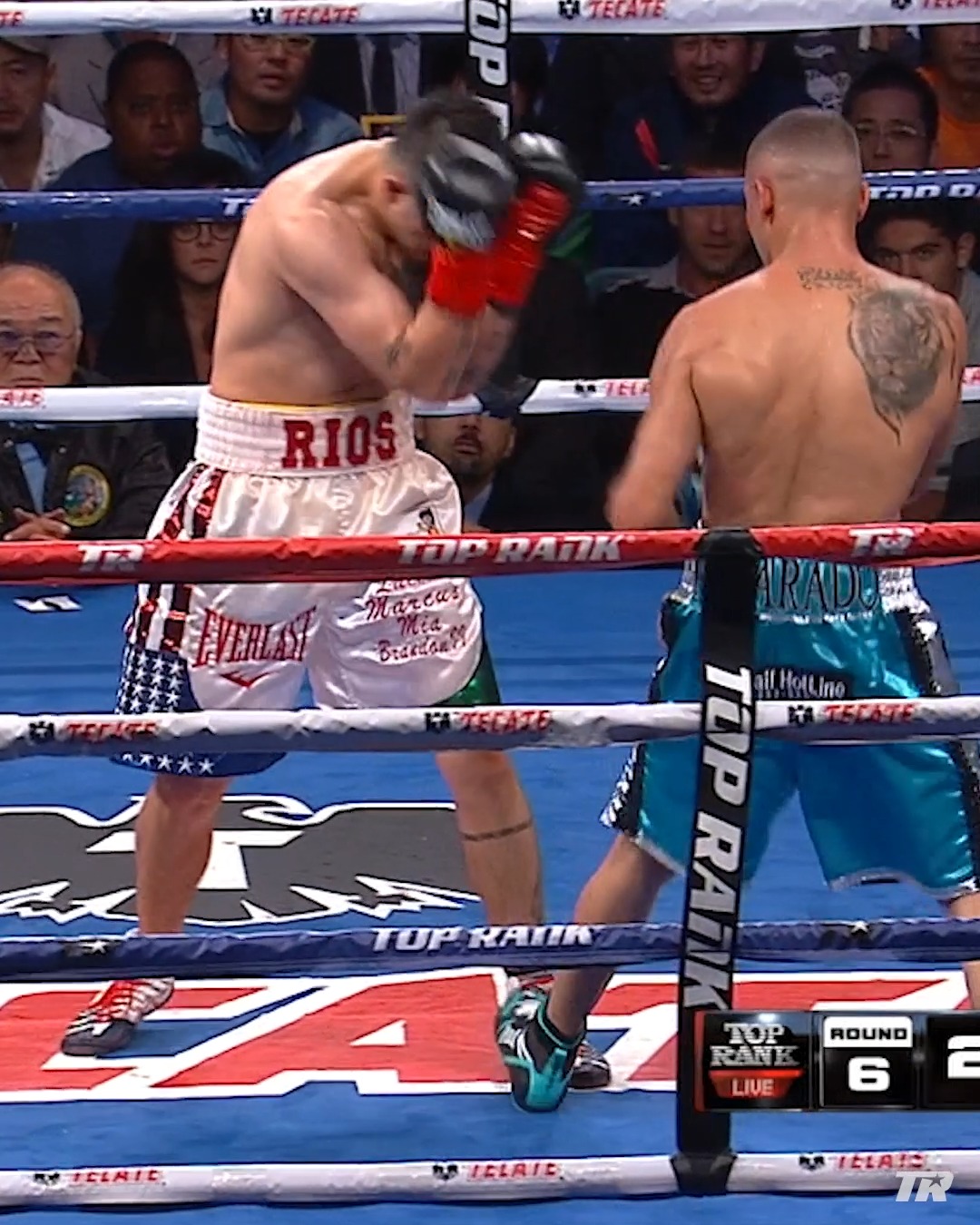 This was a CRAZY round from Brandon Rios and Mike Alvarado 🔥 | Top Rank ...