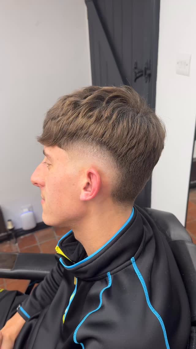 BURST FADE • Finally after years of the same hairstyle we have switched ...
