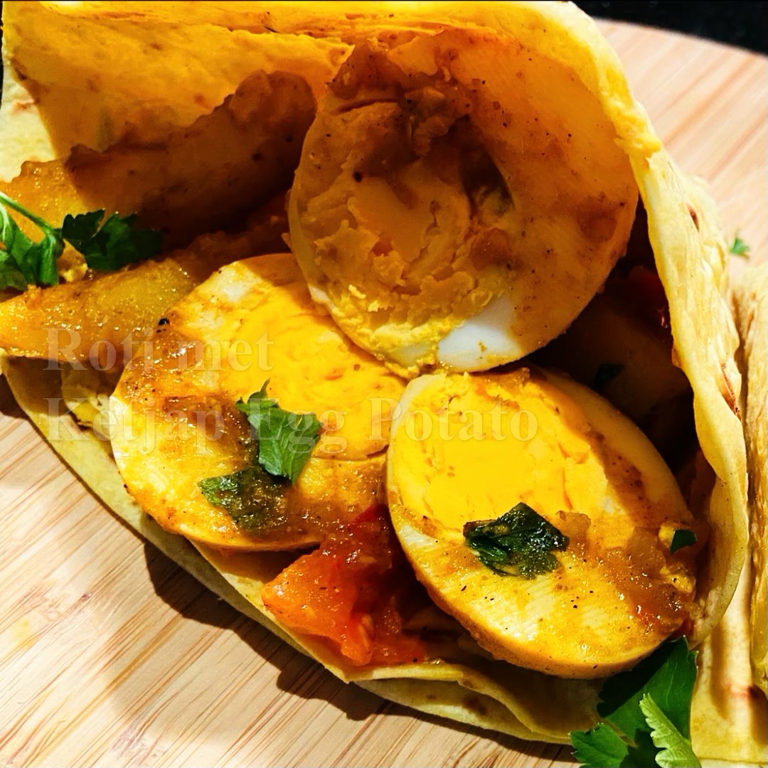 Say yummie 👋 tegen deze exclusieve Hindoestaanse Roti En met 15 minuten ...