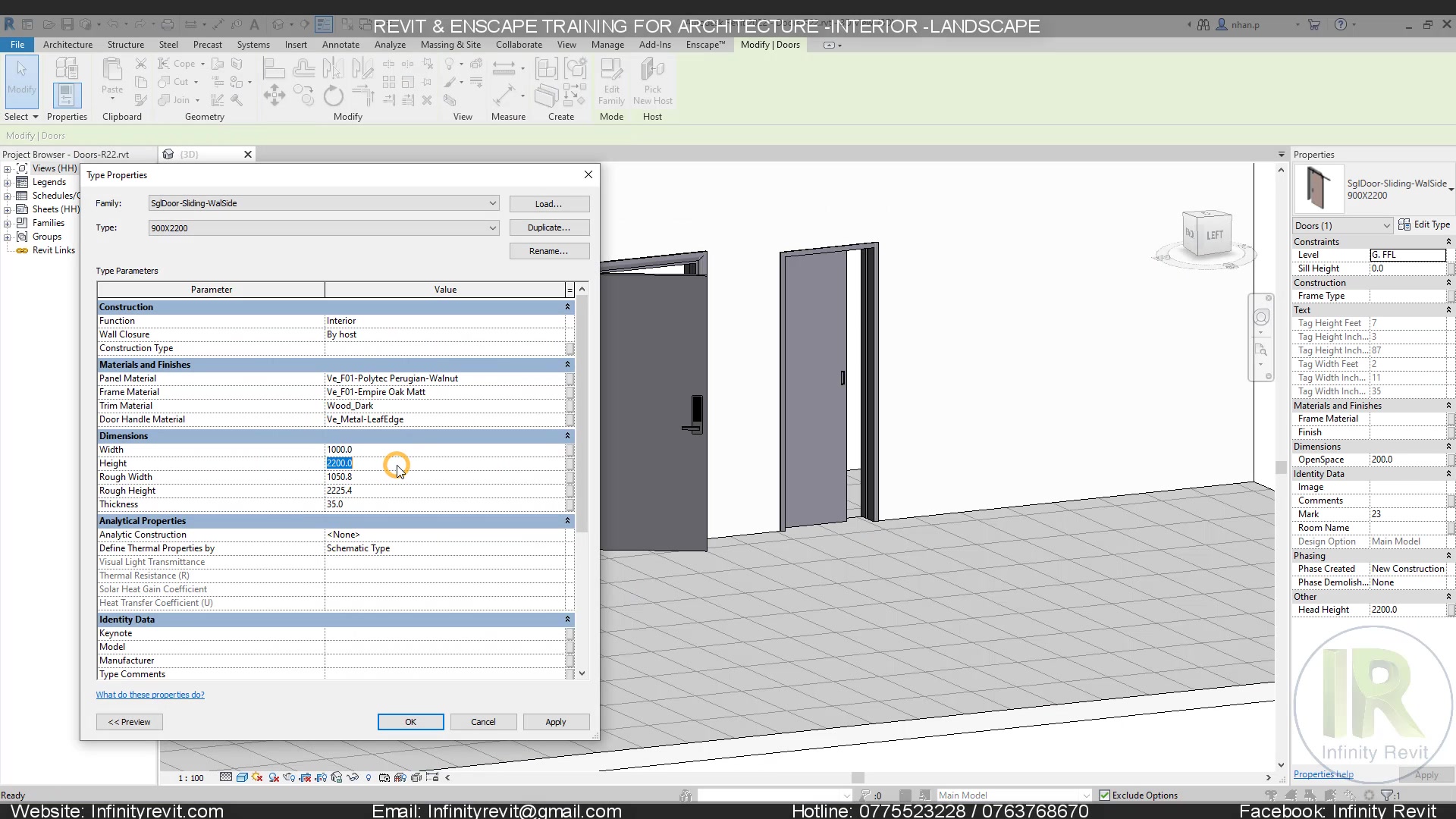 Infinity Revit - 🎁CHIA SẺ BỘ FAMILY CỬA ĐI 🎁 ---... | Facebook