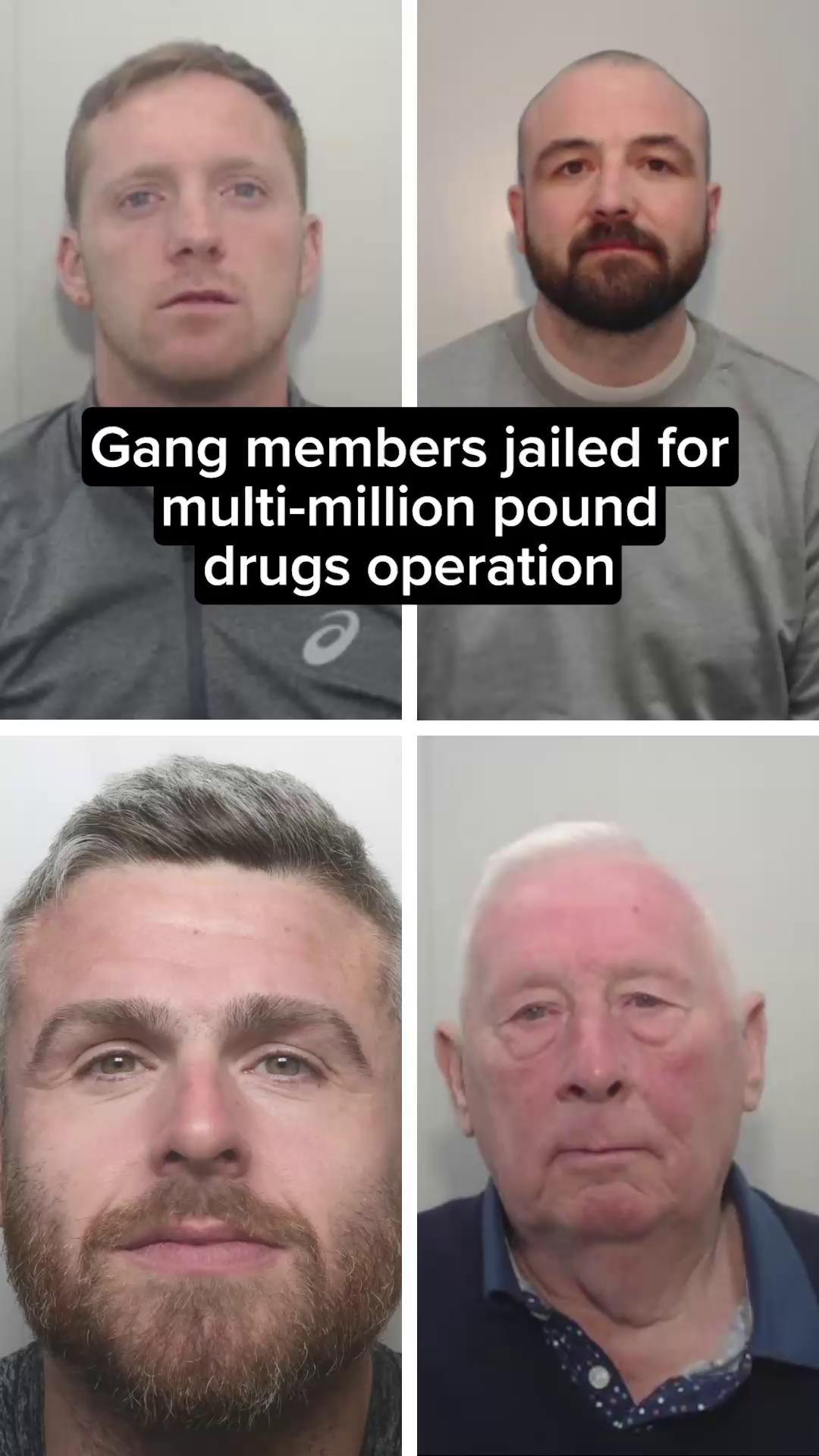 Four members of an organised crime gang have been jailed for their part ...