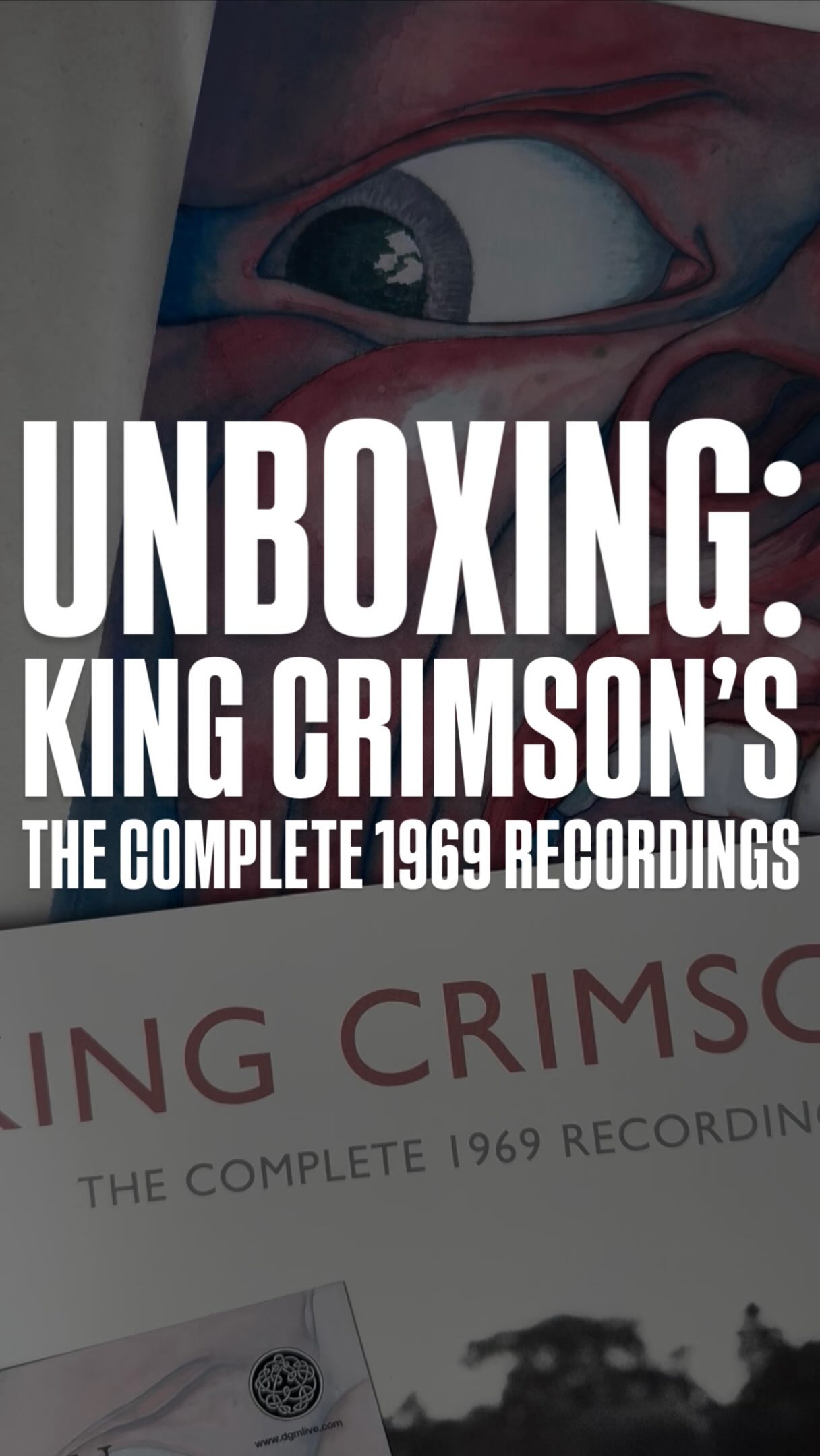 26 discs of PURE 1969 King Crimson! Unboxing the complete box set