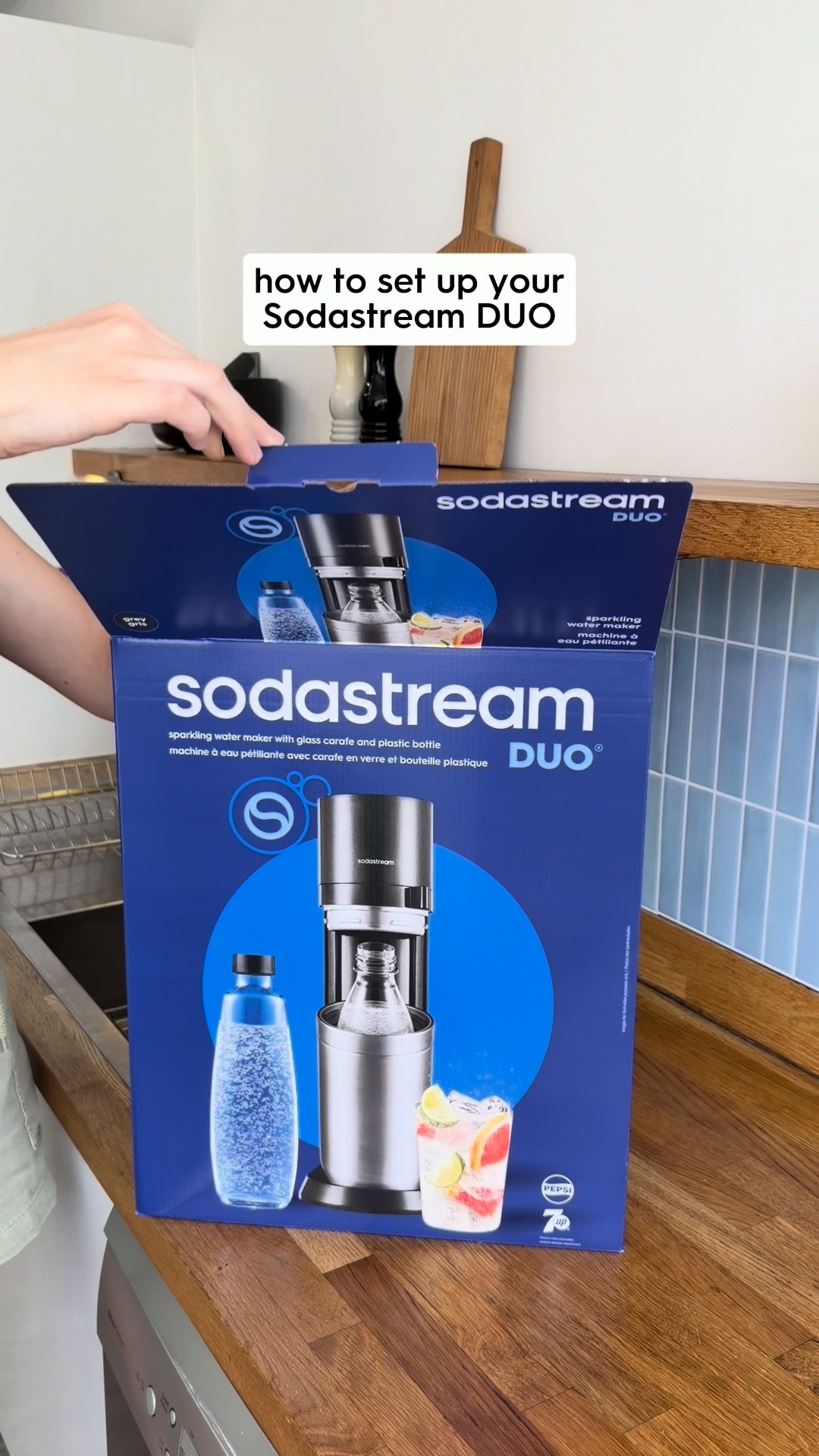 Ready to start sparkling? ✨, Follow along as we show you how to set up DUO Sparkling Water Maker and get your first bottle of sparkling water ready to enjoy! | SodaStream NZ
