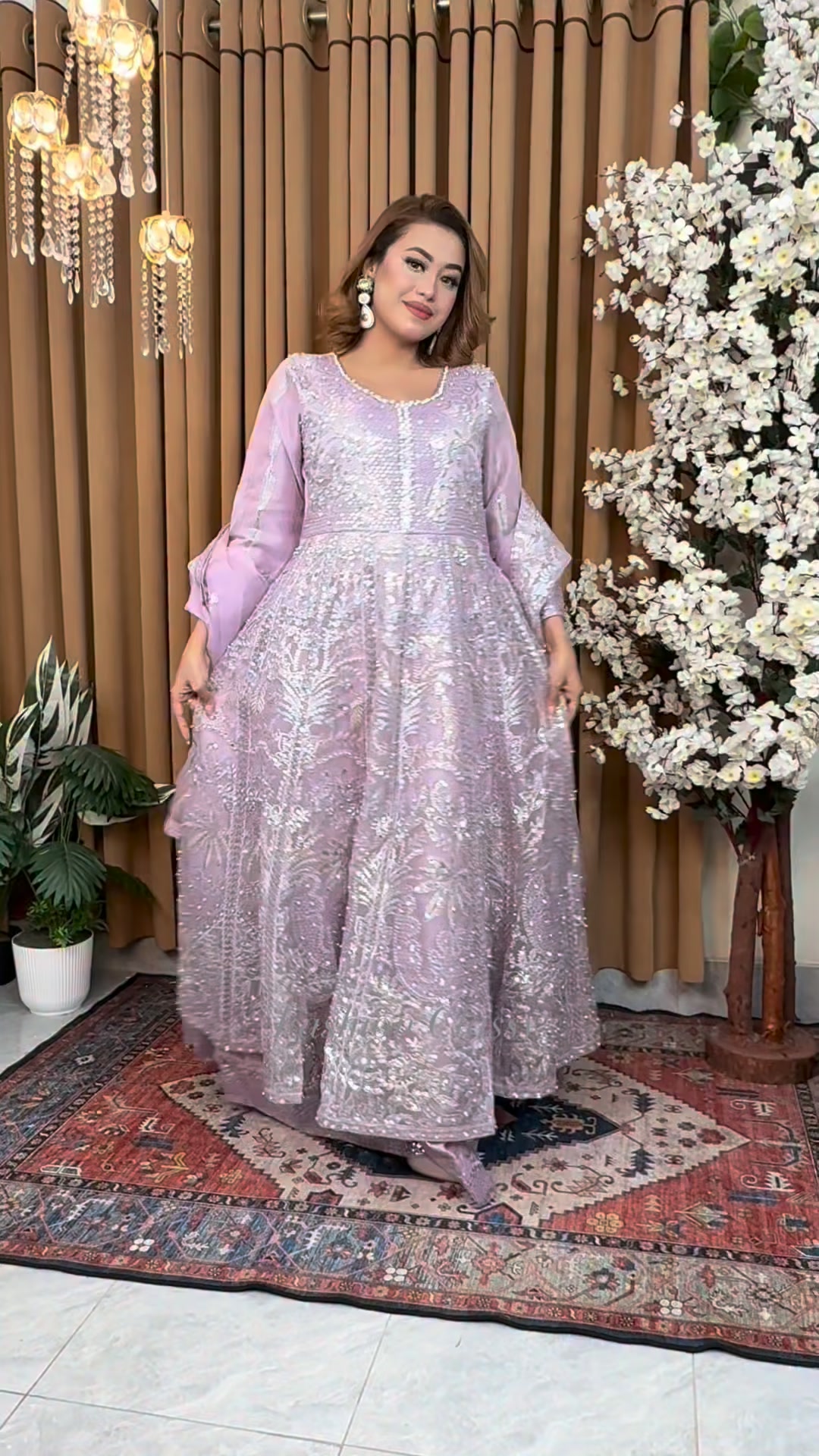 pakistani engagement dresses Semi Bridal Gawn 💖 | Fashion Classy Wedding Size:L (Bust 91 cm) dog warm jacket Theme Meme Dress To