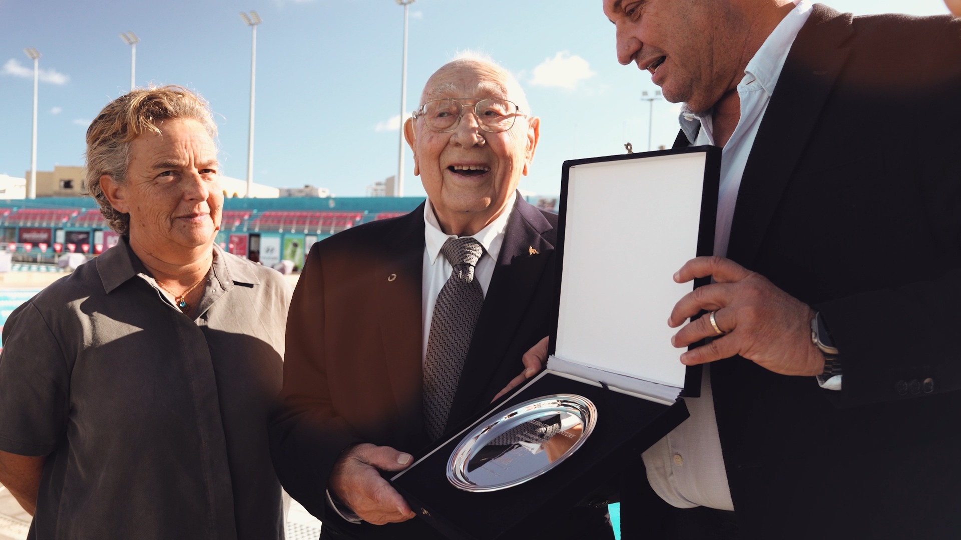 Bertie Muscat began his journey in sports as a talented water polo ...