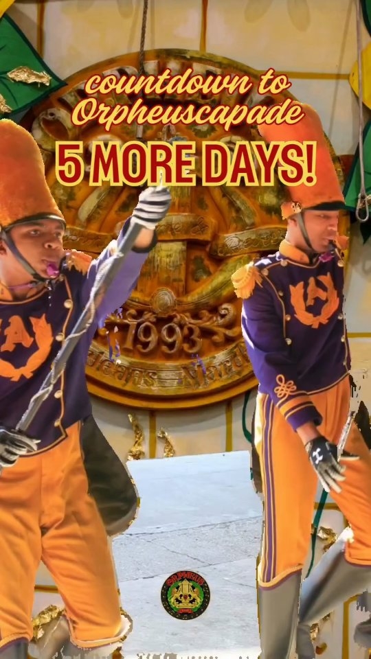5 more days... 😍 The throws are ready, the floats are decorated, and ...