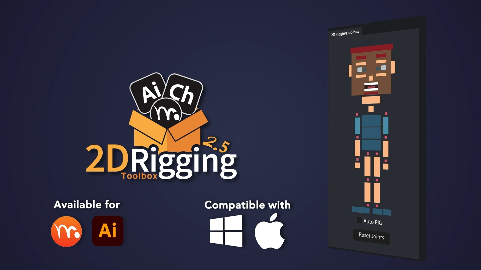 Get it now! https://www.motiongears.net/products/2d-rigging-toolbox or ...