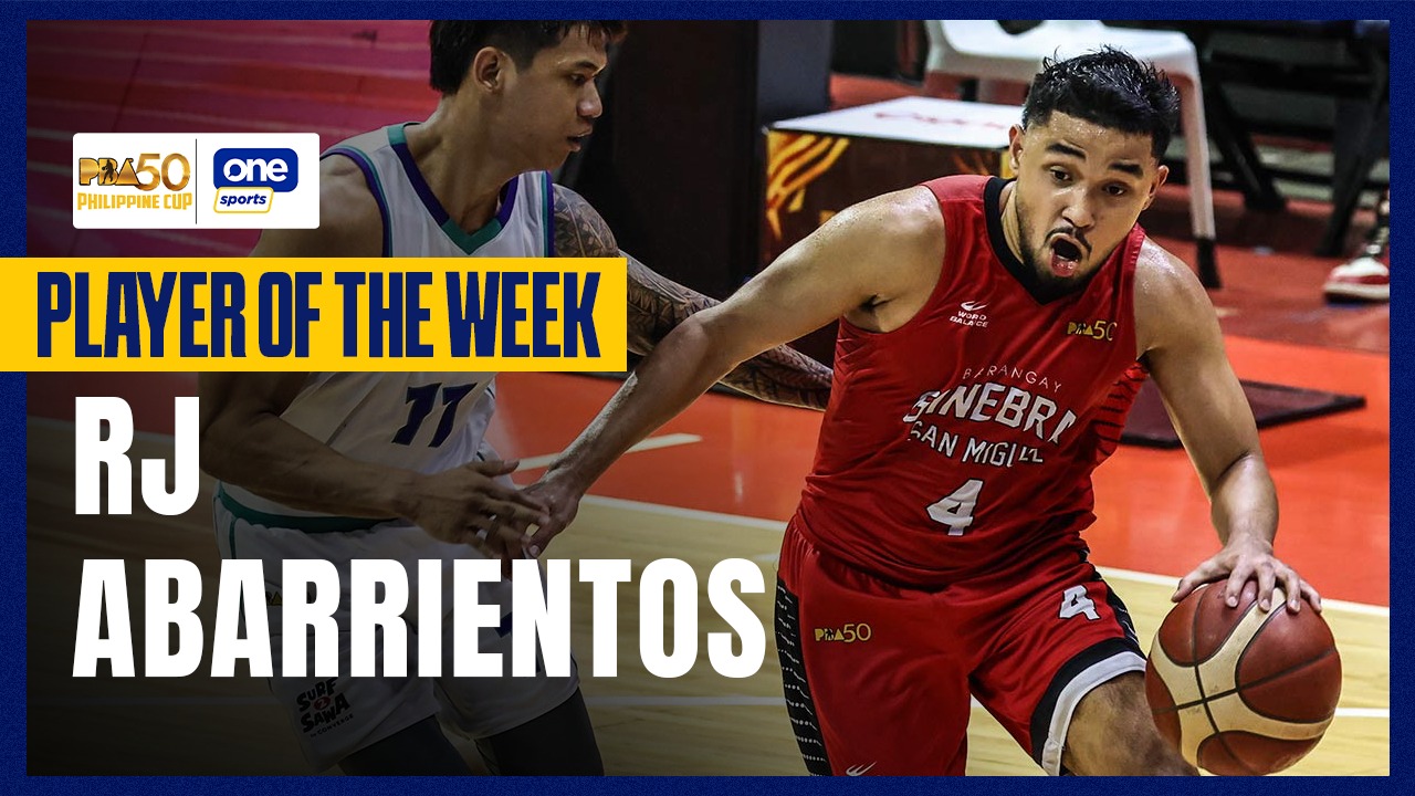 CAPPING OFF THE YEAR WITH A BANG ‼️ RJ Abarrientos was the force behind ...