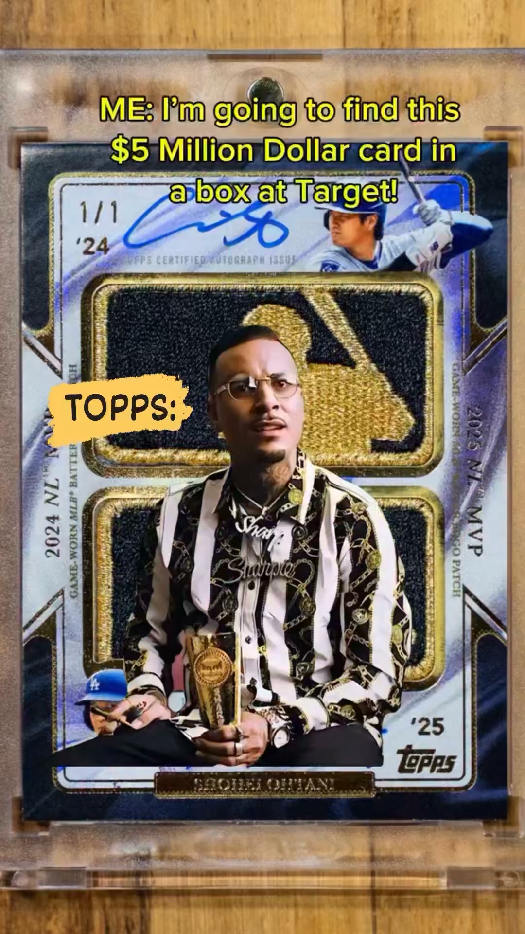 Scarcity meets the face of the game. 👑 2025 MLB x Ghostwrite Game