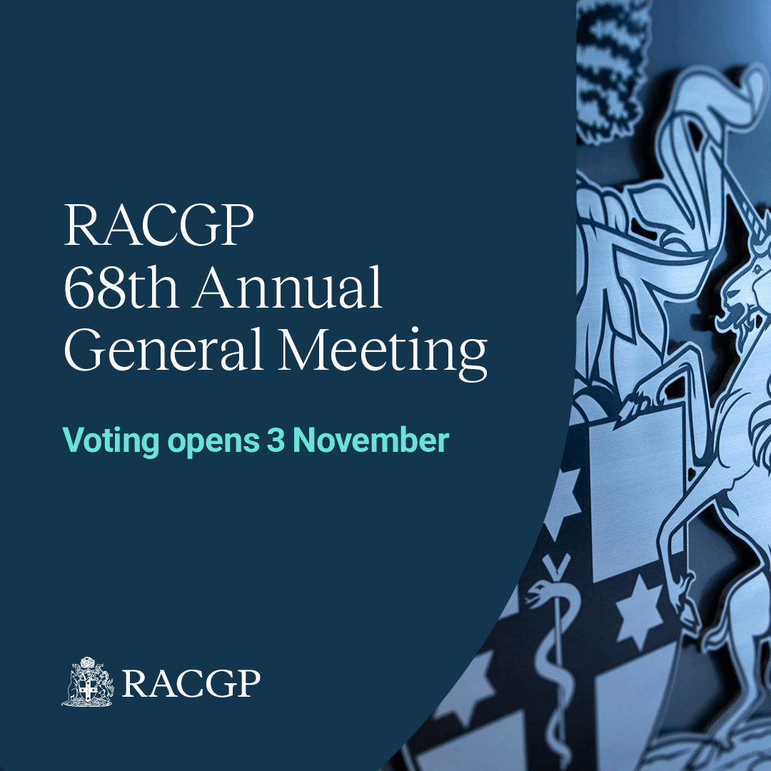 RACGP - The 68th Annual General Meeting is being held on... | Facebook