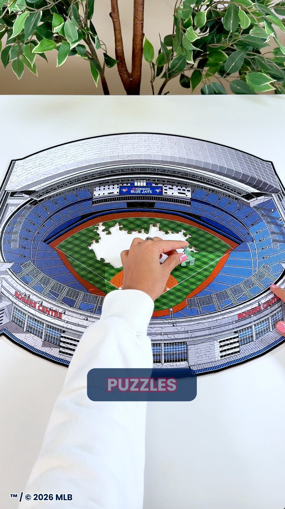 These wooden puzzles are a gift that any BASEBALL fans will love