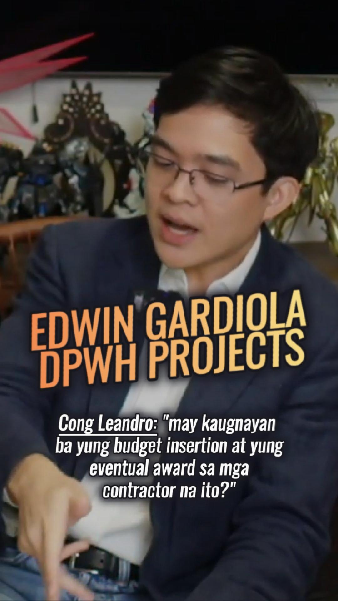 Cong Leandro: may kaugnayan ba yung budget insertion at yung eventual ...