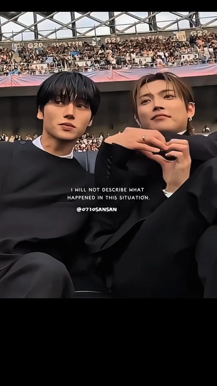 I will not describe what happened in this situation.🫣#HONGJOONG # ...
