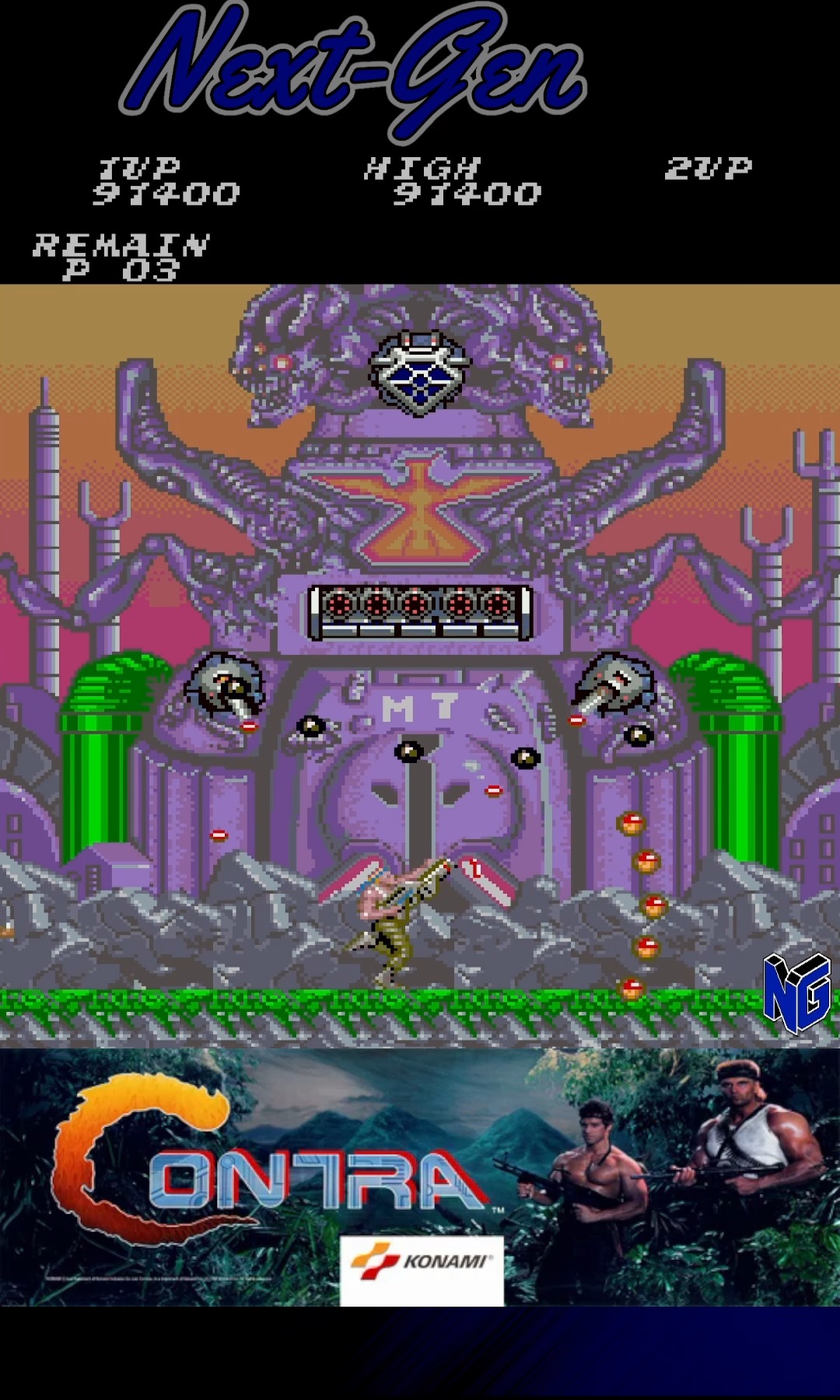 Contra | Arcade | 1987 (Full Game) #videogames #gameplay