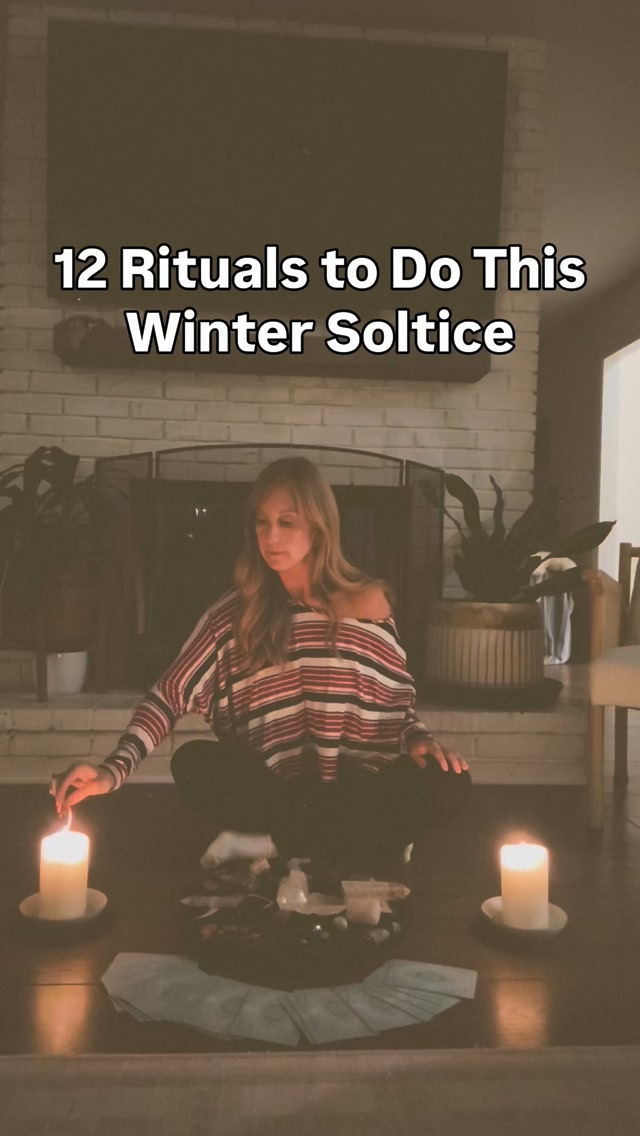 12 Rituals To Try This Winter Solstice 🤍 Light a candle ceremony One ...