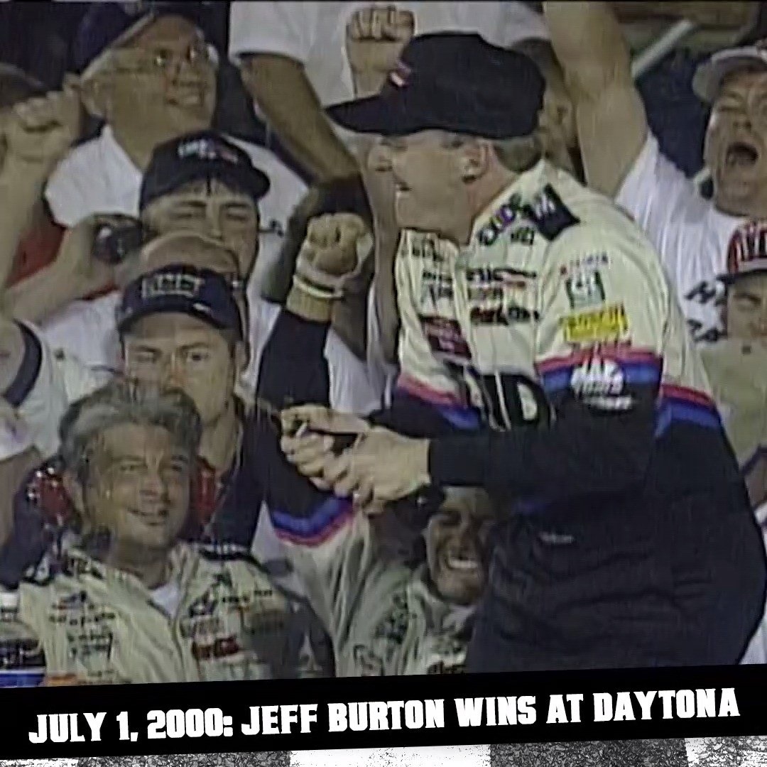 Not only was Jeff Burton tough to beat in 2000, but his car looked