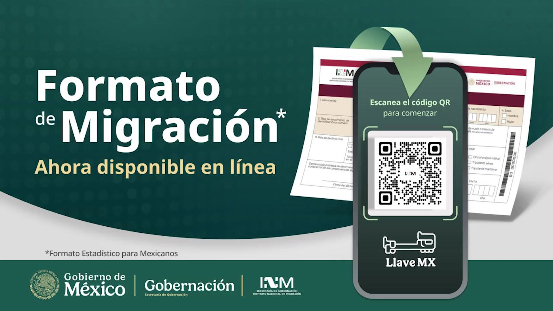 El formato de migración (FEM) para mexicanos ya es digital, recuerda ...