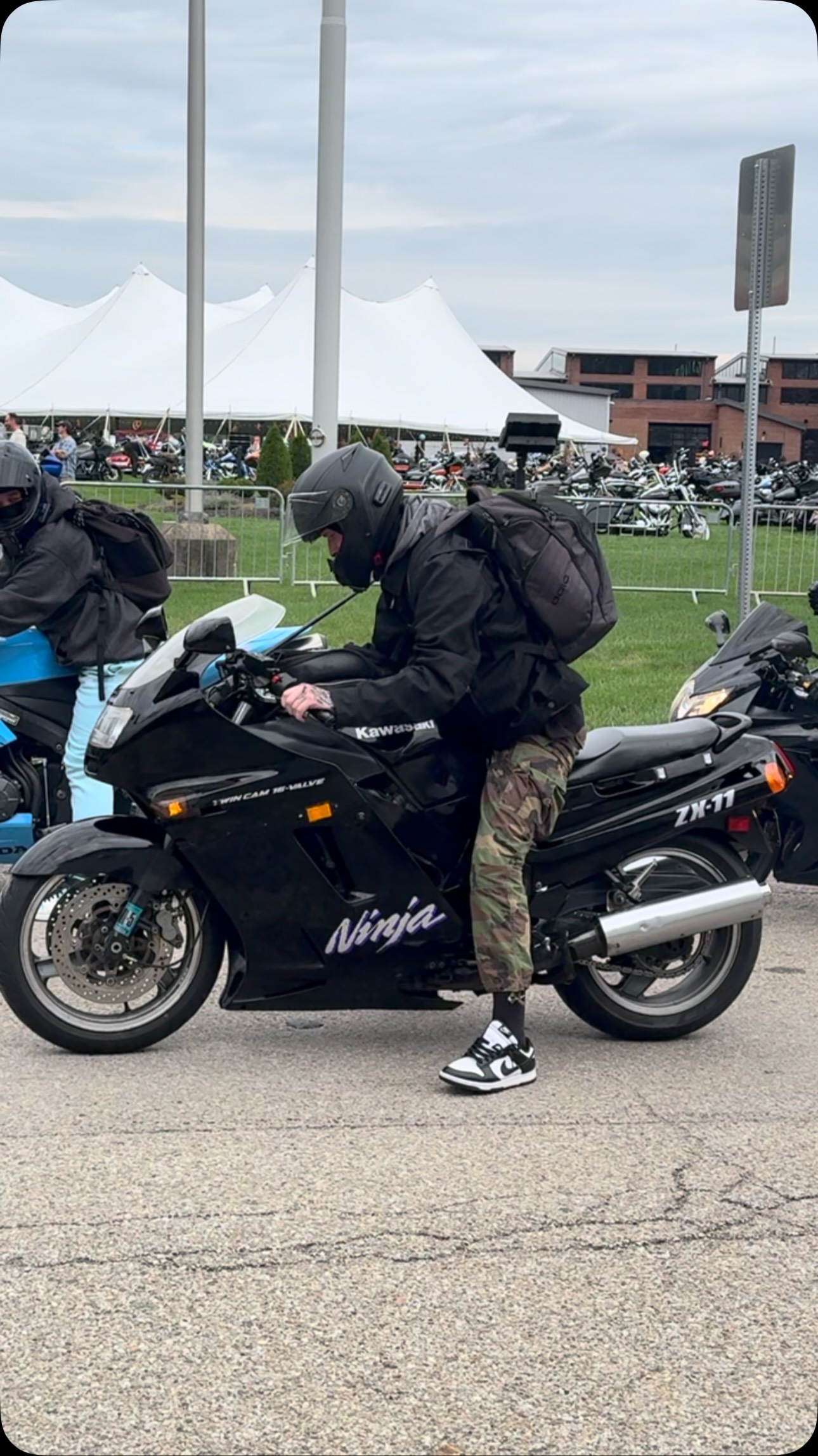 What happened to his ZX-11? | CycleDrag