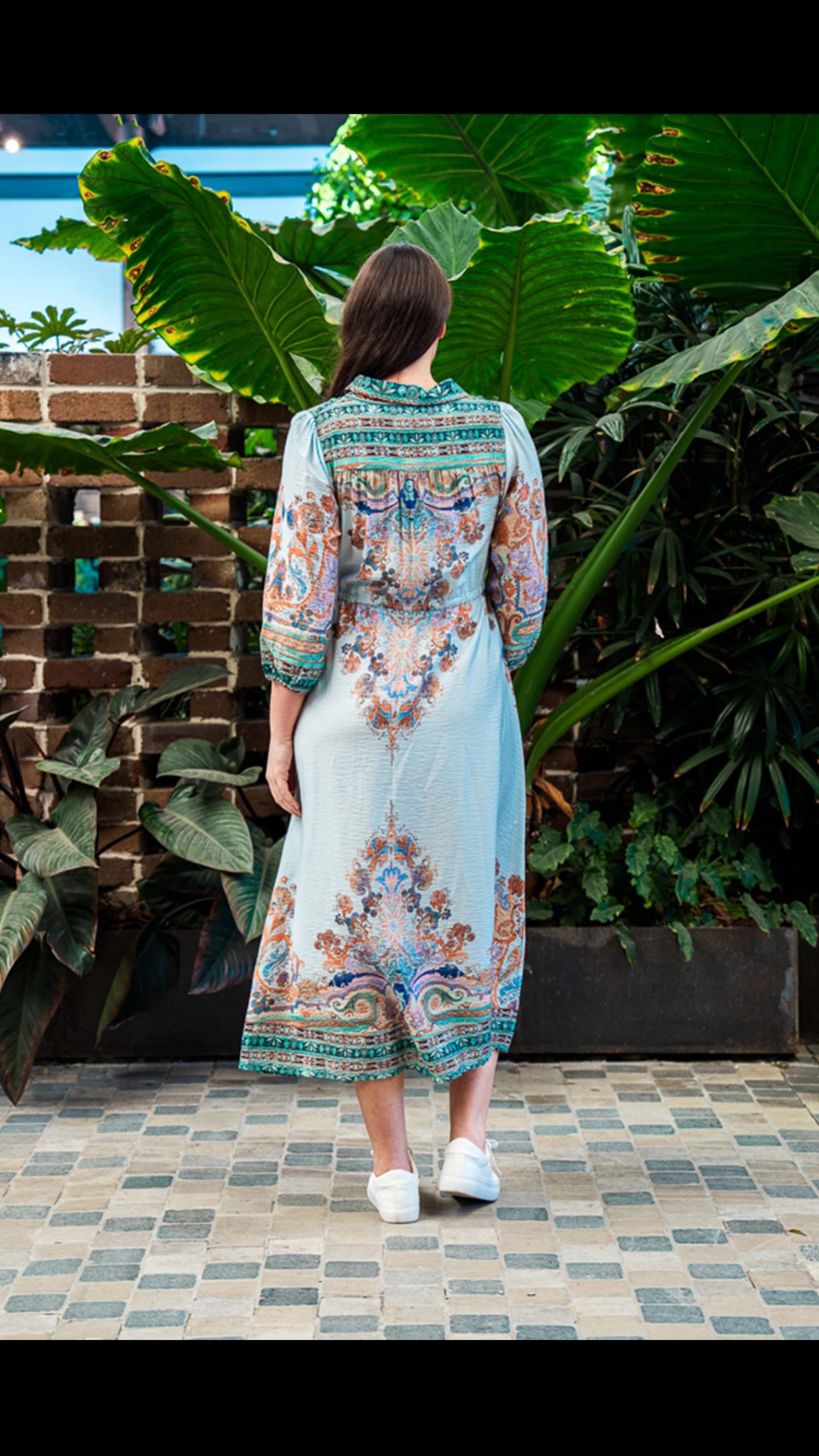 boho australia midi dress C26386488: ELIN DRESS, COLOUR:BLUE PRINT, PACK QTY: 8(2xS, 2×M, 2XL, 2. XL) , FABRIC: RAYON 90% LINEN 10%, DESCRIPTION:, -Classic collar neckline, -3/4 putty sleeves, -Side seam pockets, Riviette Dress - Black Shift Dress Material:100%Viscose Lightweight rayon midi in