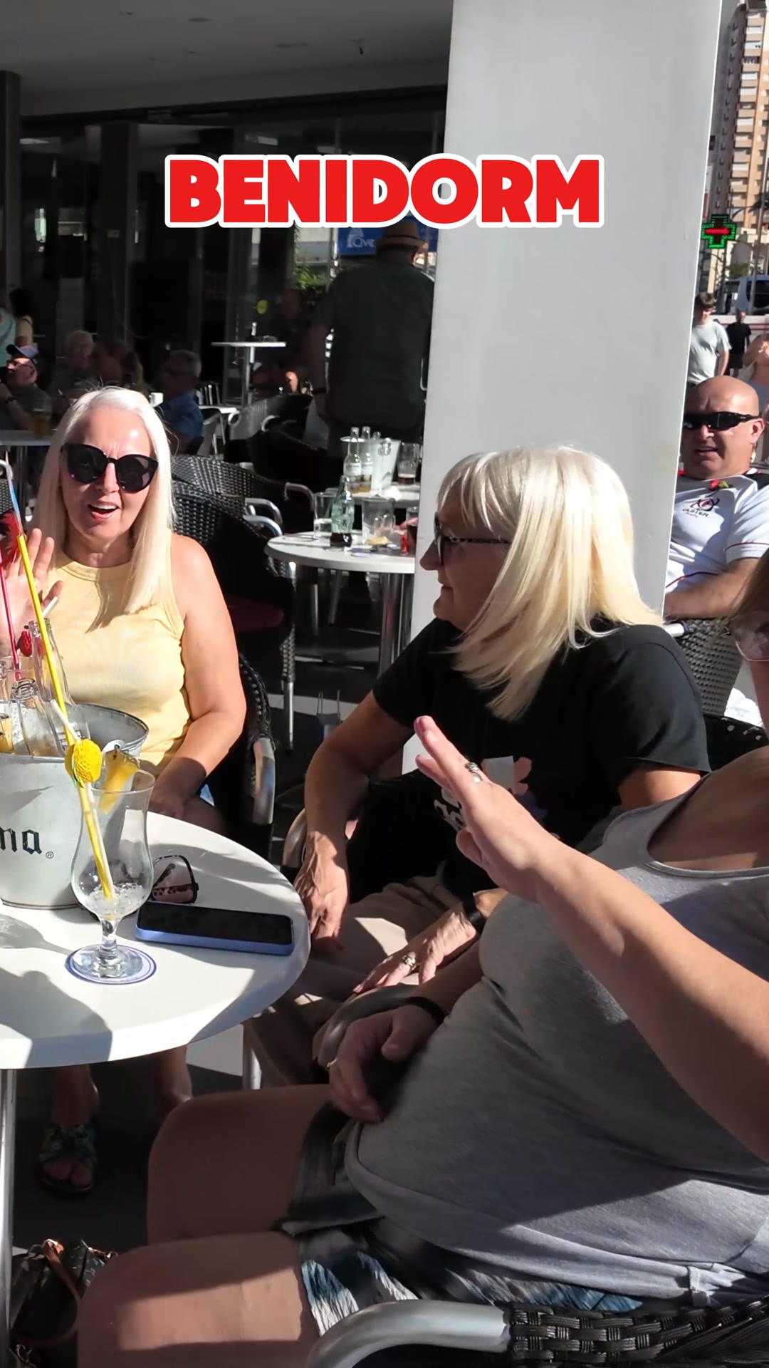 ☀️🍺 Benidorm vibes are UNREAL! From packed pubs to ice-cold drinks on ...