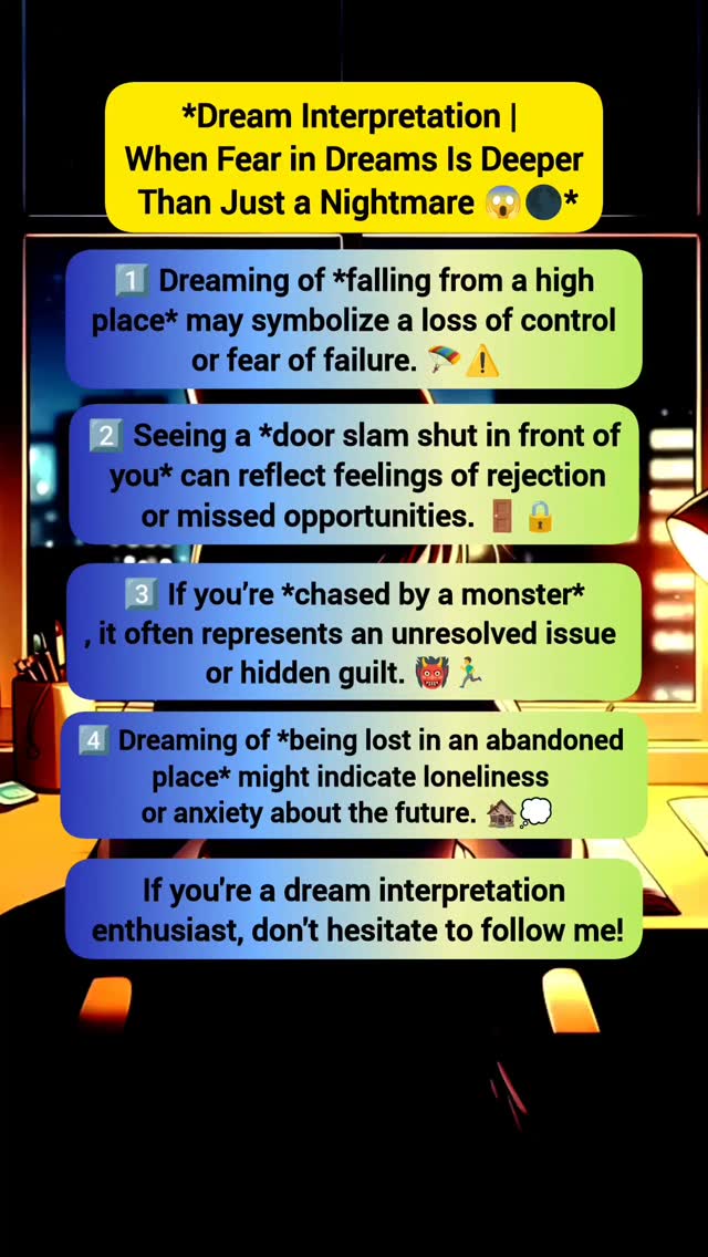 Discover the hidden meaning behind your dream 🌙 Short, clear dream ...