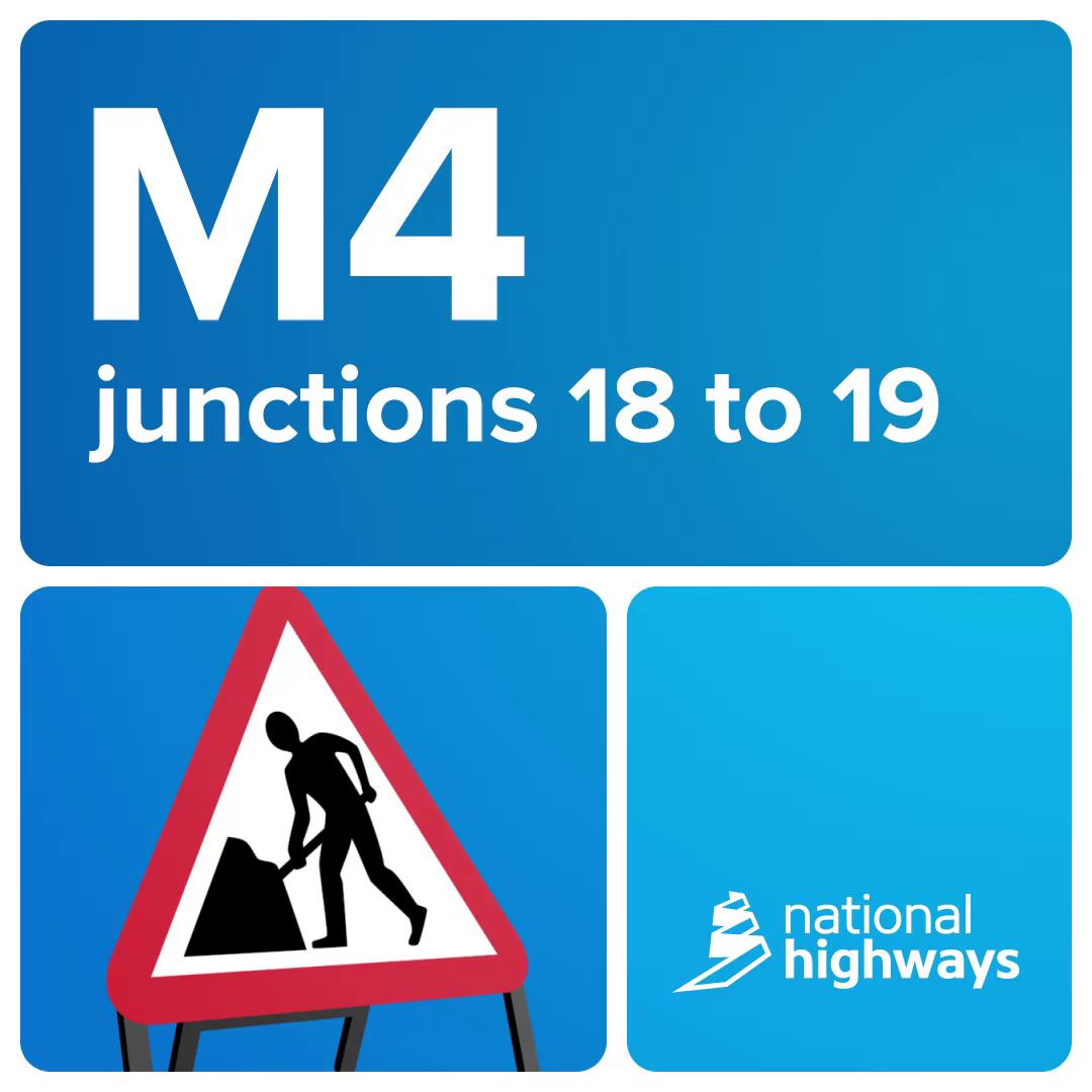 📢 Heads up! The M4 will be closed between junction 18 (Bath) and ...