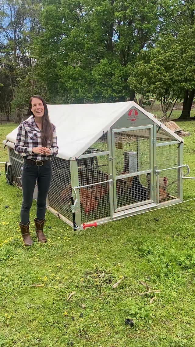 This is the last coop we’ll ever buy. We love this thing, it has solved ...