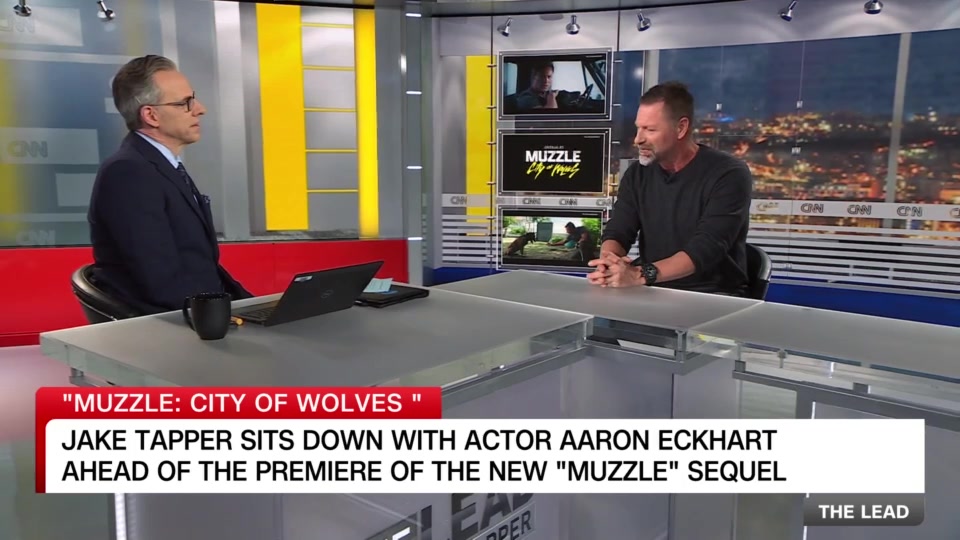 Jake Tapper - Aaron Eckhart tells me how his new film... | Facebook