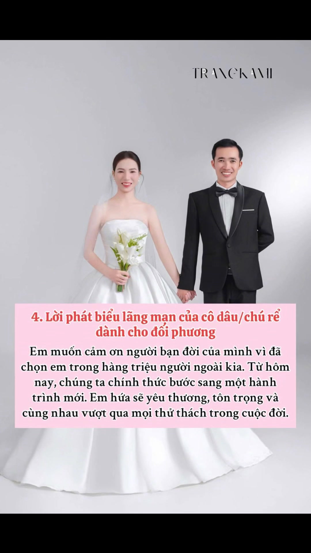 Top 7 lời phát biểu dành cho cô dâu chú rể trong đám cưới . Lưu lại để ...