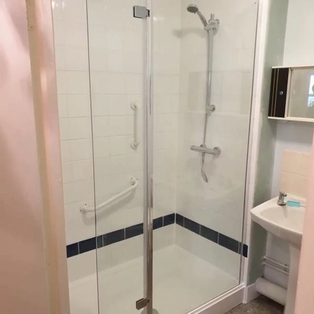 Bath to shower conversion | Bath to shower conversion. On this job we ...