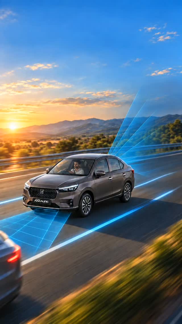 The Honda Amaze brings advanced thinking to every drive