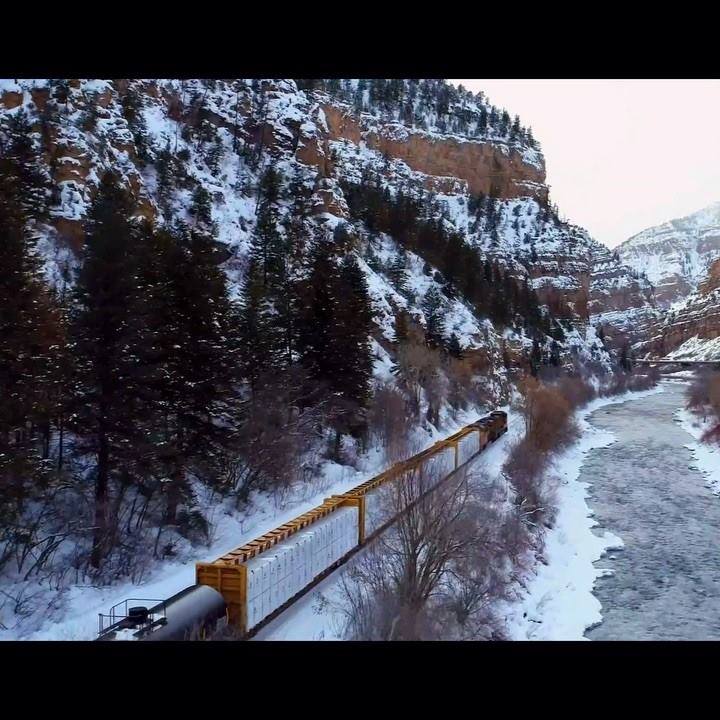 Train spotting in the Rockies! Had an amazing time in Vail can’t wait ...