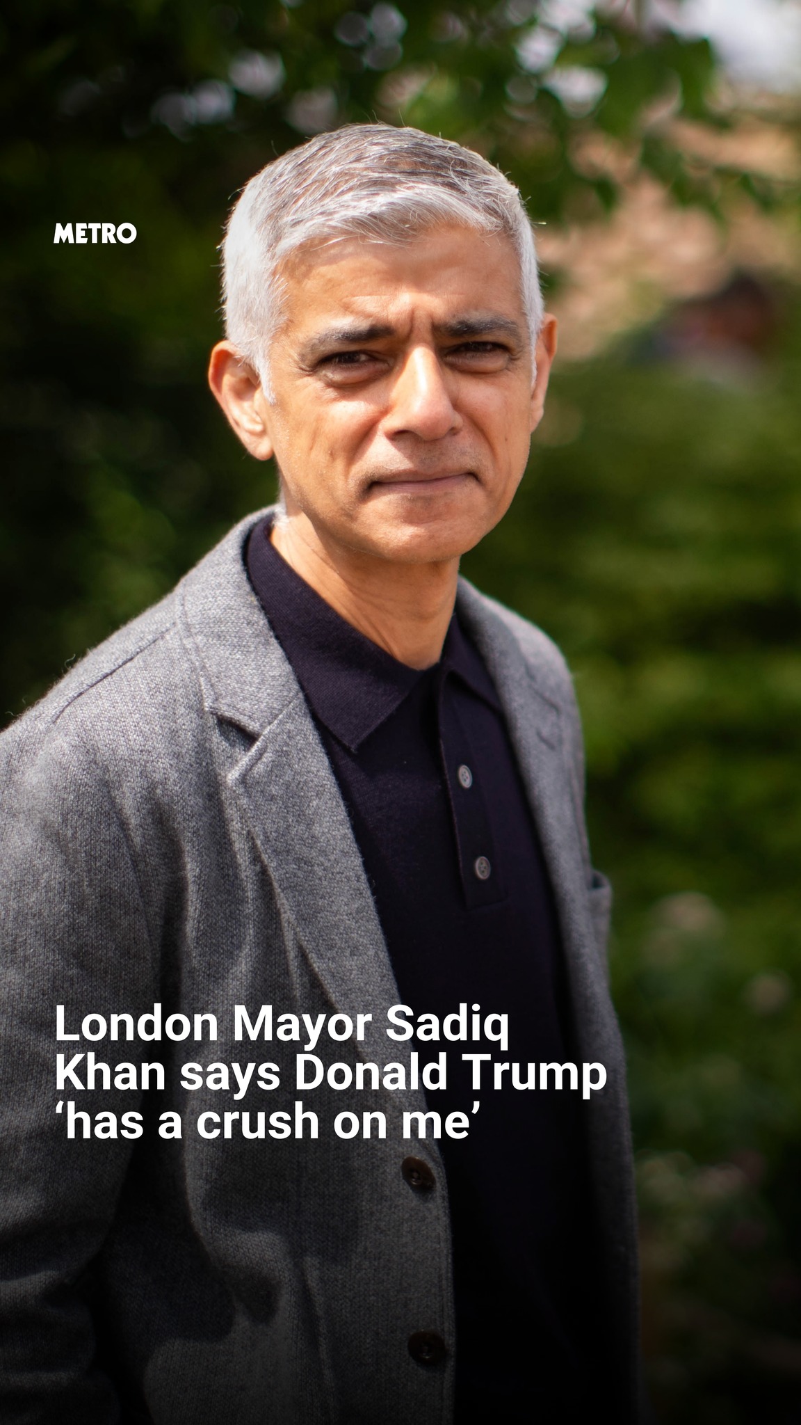 Sadiq Khan has spoken out about Donald Trump after the pair clashed ...