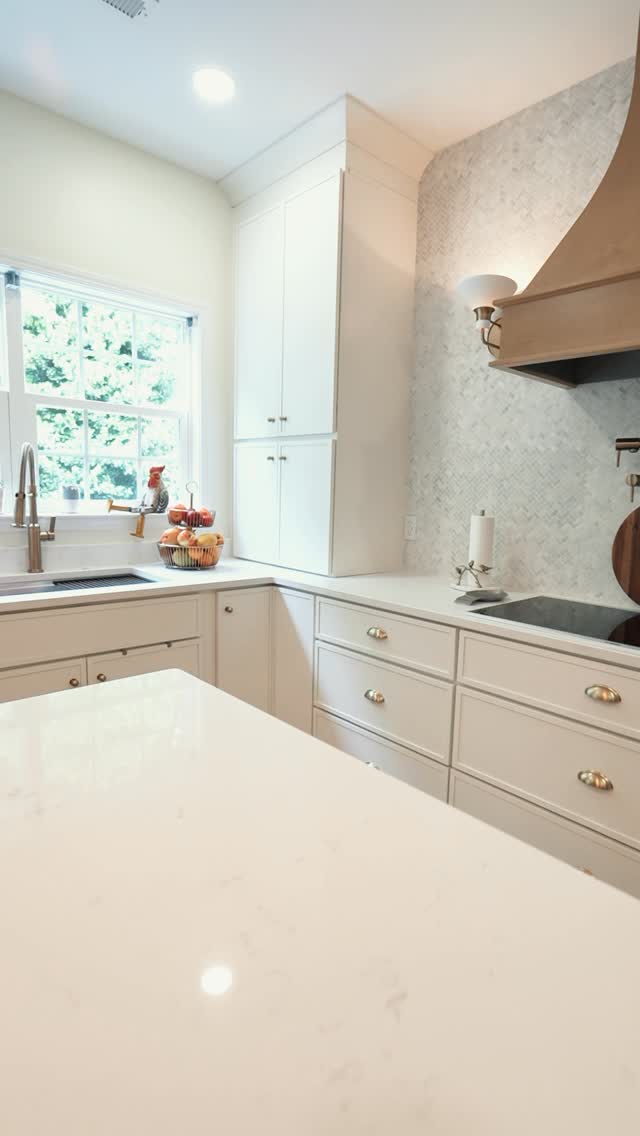 From the custom hood and floating shelves to the seamlessly integrated ...