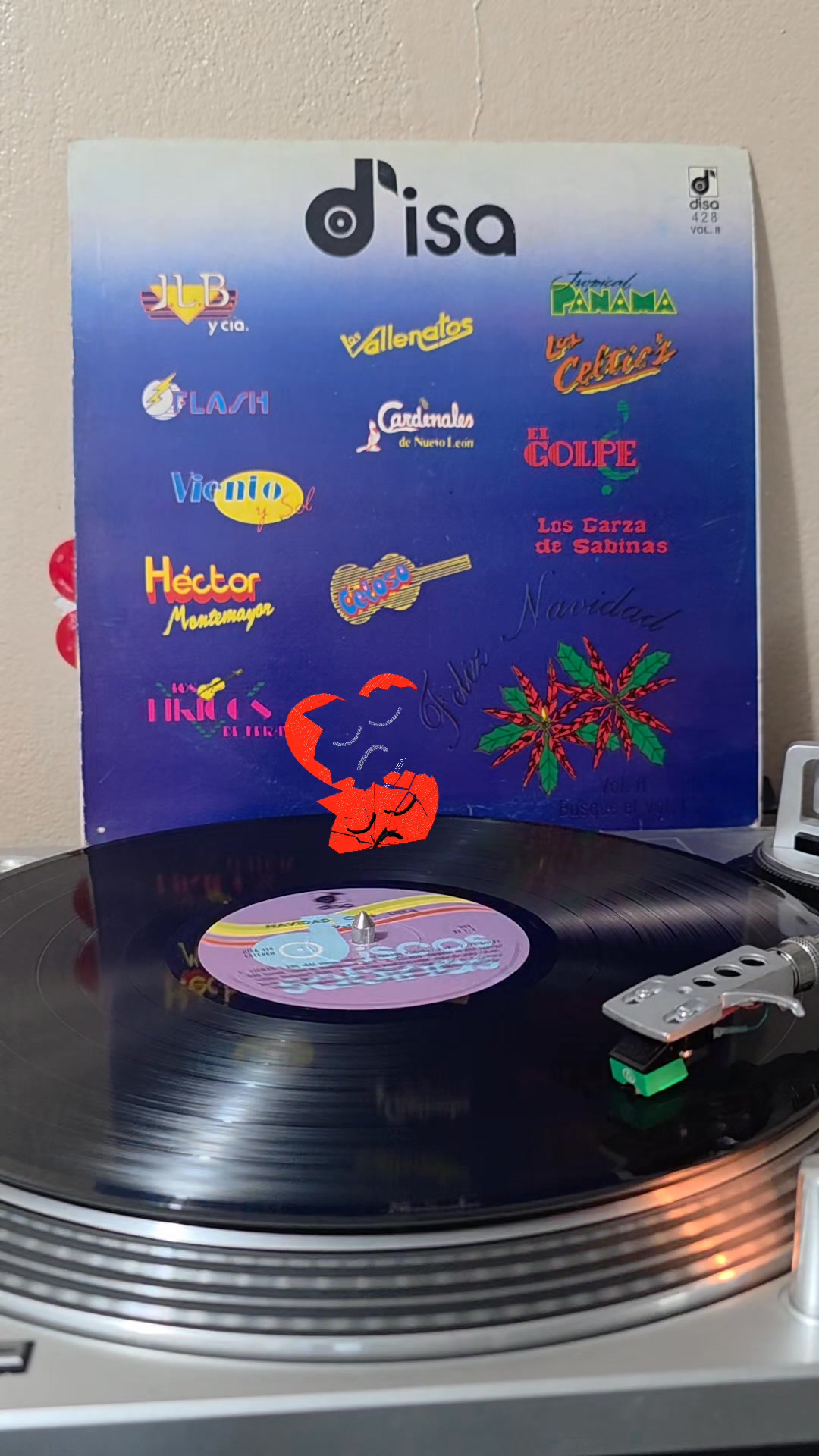 Navidad Con Disa El Golpe Año Nuevo Discos Disa 1991 | Patricia Castro