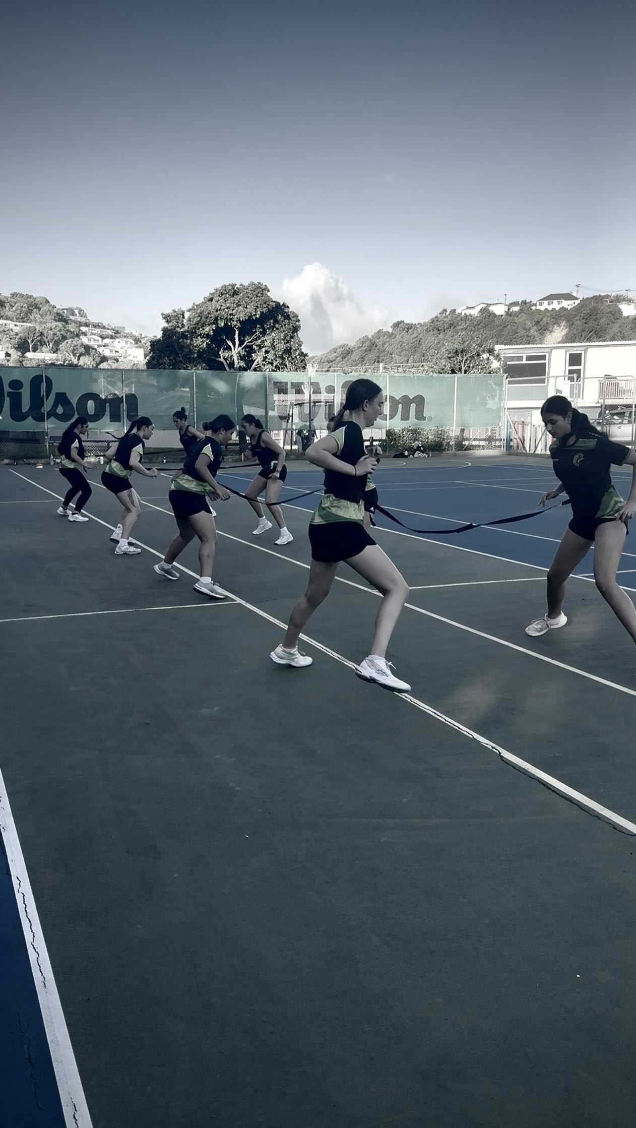 MIRRORING/SHADOWING👥 TEAM DRILLS feat. @silverfernsport Evasion Belts ...